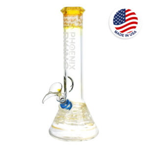 Phoenix Rising Rope Beaker Water Pipe – 10″/14mm F/Colors Vary