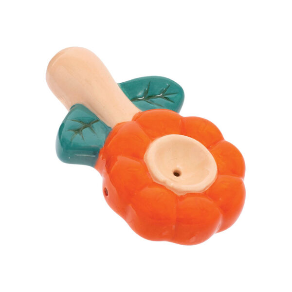 Wacky Bowlz Flower Ceramic Pipe | 3.5″ - Image 2