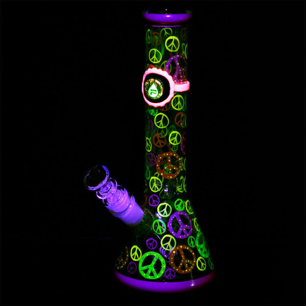 Pulsar Peacekeeper Beaker Water Pipe – 10″/14mm F - Image 2