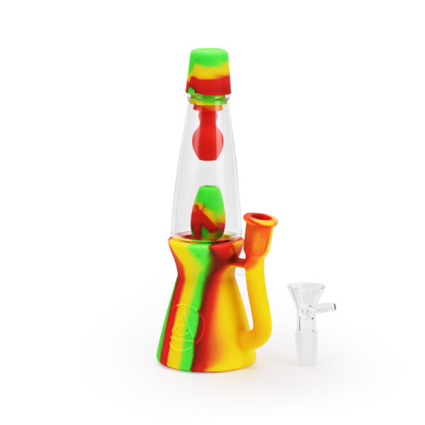 Ritual – 7.5” Silicone Lava Lamp – Rasta - Image 2