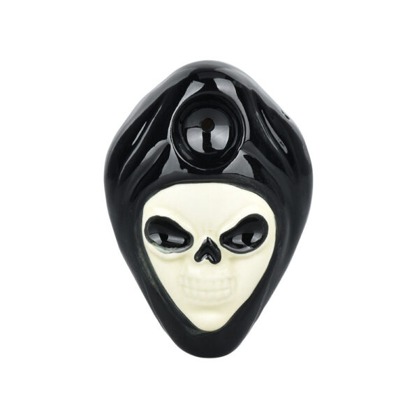 Wacky Bowlz Reaper Ceramic Hand Pipe | 3.5″