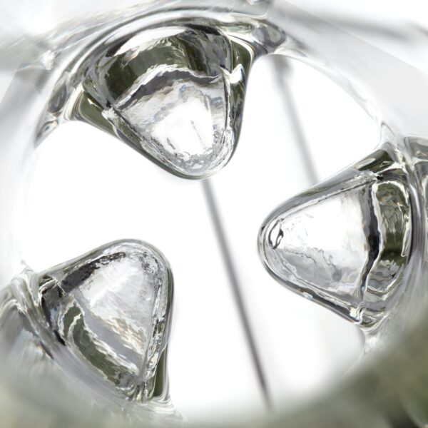 10in 50x9mm Beaker Bong w/Disc Handle Funnel Bowl - Image 7