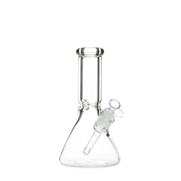 10in 50x9mm Beaker Bong w/Disc Handle Funnel Bowl