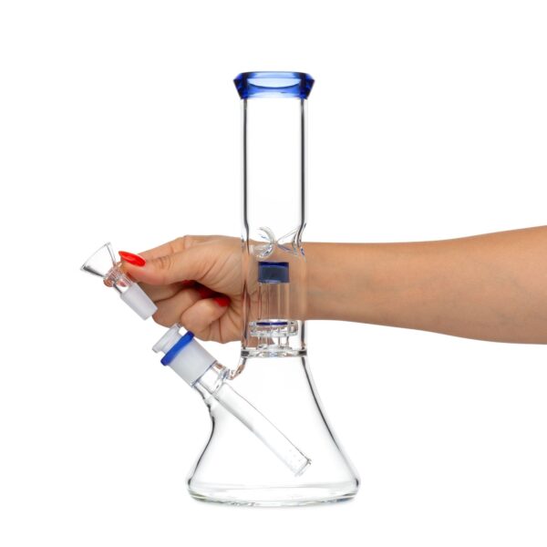 10in Circ Perc Beaker Bong - Image 3