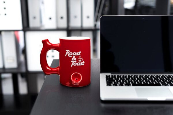 Red Premium Roast & Toast Mug - Image 5