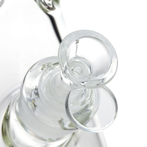 Thick Beaker Bong with Purple Accent - Image 6
