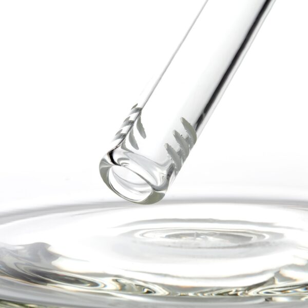 Thick Beaker Bong with Purple Accent - Image 5