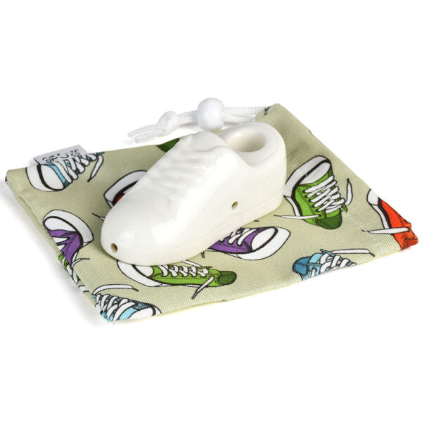 Art Of Smoke Sneaker Ceramic Pipe w/ Carry Bag sale - Image 2
