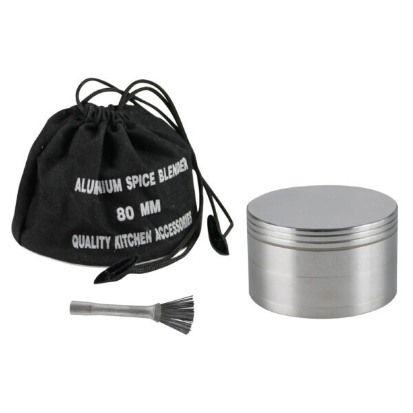 Metal Grinder w/Screen and brush – 4pc / 3″ - Image 2