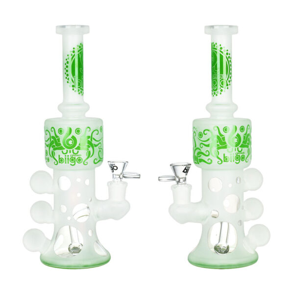 BIIGO Octopus w/ Orbs Water Pipe – 11.25″ / 14mm F - Image 3