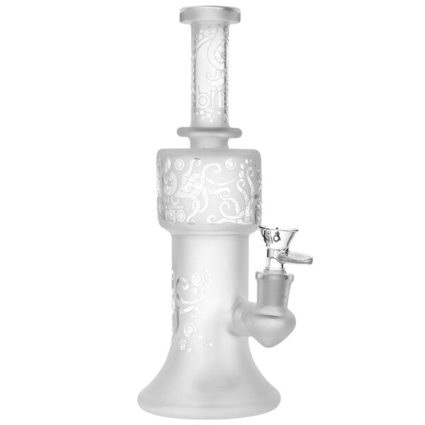 BIIGO Tentacles Heavy Sandblast Water Pipe – 10.5″ / 14mm F - Image 2
