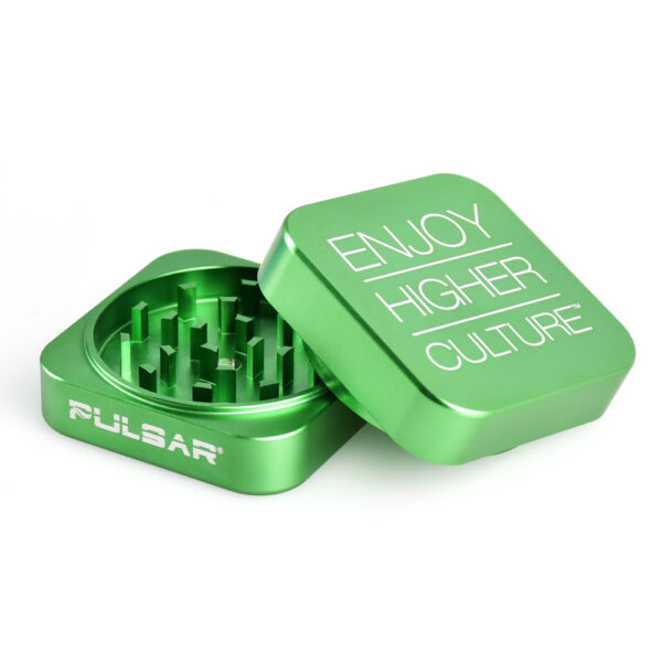 Pulsar Square 2pc Grinder – 2pc / 2.2″ - Image 6