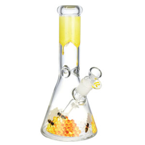 Pulsar Full Wrapped Beaker Water Pipe – 10.5″/14mm F/Sweet Nectar