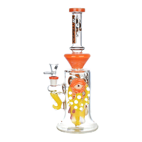 BIIGO Crazy Octopus w/ Eyeball Water Pipe – 12.25″ / 14mm F - Image 5