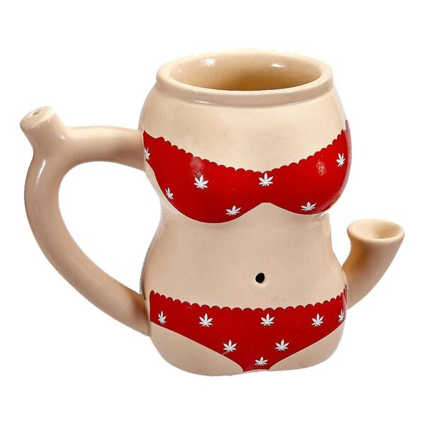 Red bikini mug - Image 6