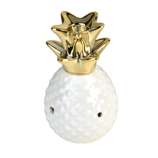 Art Of Smoke Pineapple Ceramic Pipe w/ Nug Dish