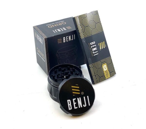 Benji GRIND – Aluminum Grinder + Booklet - Image 2