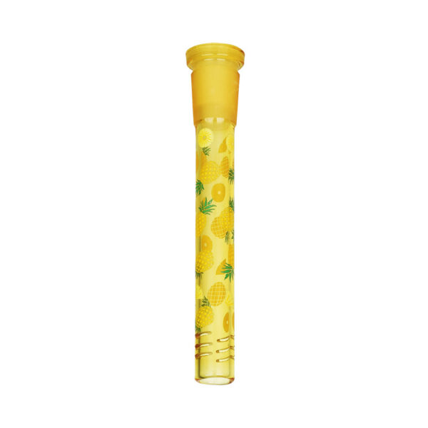 Pulsar Fruit Series Pineapple Express Herb Pipe Glow Duo – 10″ / 14mm F - Image 6