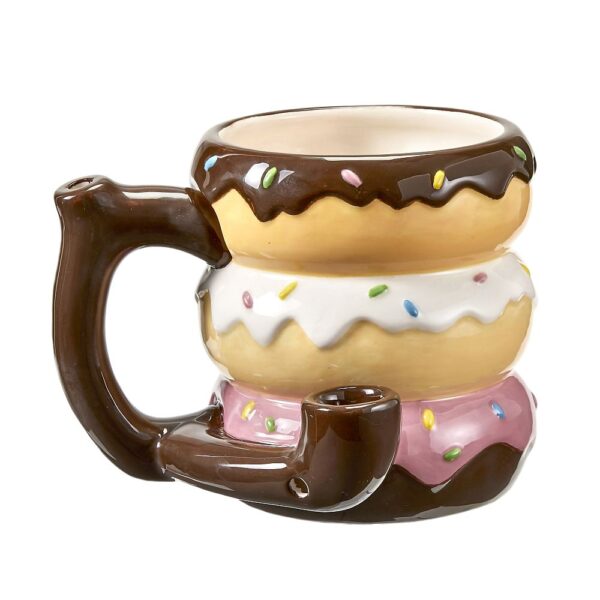 Donut mug – pipe – novelty mug - Image 7