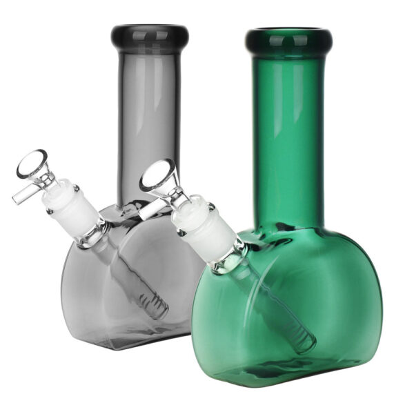 Fish Tank Beaker Water Pipe – 8.25″ / 14mm F / Colors Vary