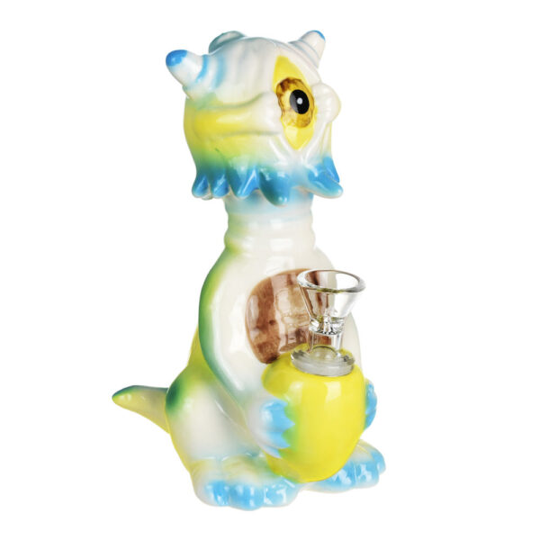 Curious Cyclops Dragon Ceramic Water Pipe – 6.5/14mm F
