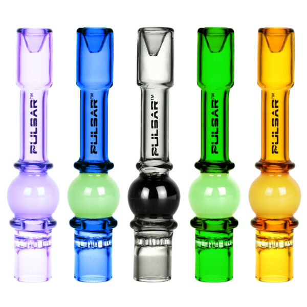 Pulsar Ball Chillum – 4.25″ / Colors Vary