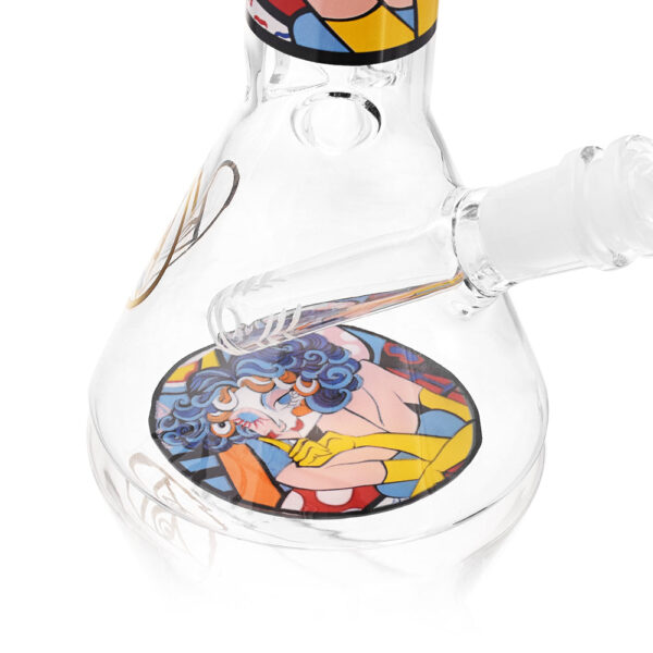Ritual Smoke – Atomic Pop 8″ Glass Beaker – Wink - Image 5