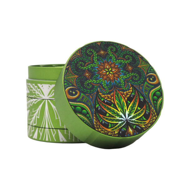 Cali Crusher Homegrown Phil Lewis Indica Grinder -4pc/2.35″
