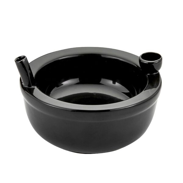 Black Cereal bowl – shiny finish