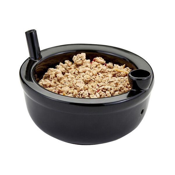 Black Cereal bowl – shiny finish - Image 2