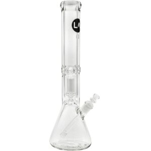 LA Pipes “King Bong” Ultra Heavy 9mm Shower-Head Beaker Bong