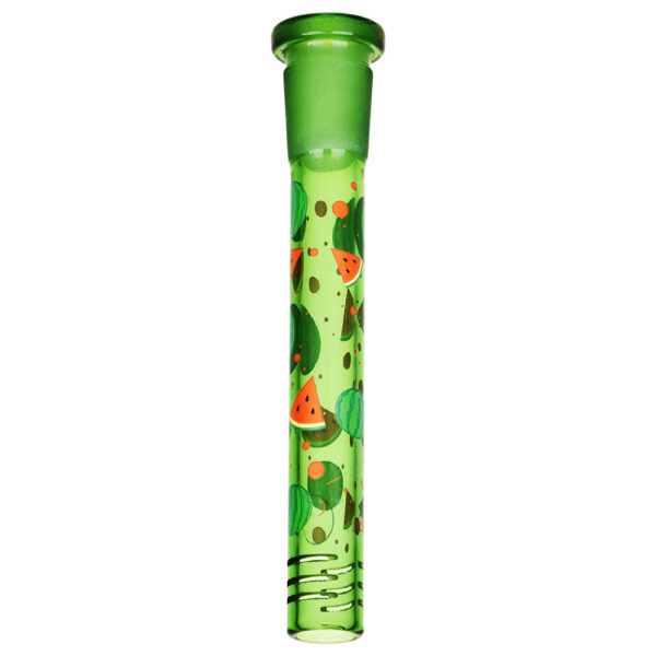 Pulsar Fruit Series Watermelon Zkittles Herb Pipe Glow Duo – 10″ / 14mm F - Image 13