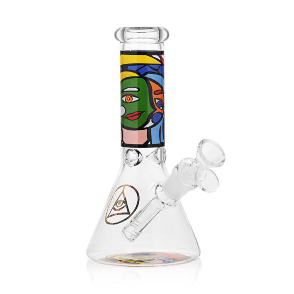 Ritual Smoke – Atomic Pop 8″ Glass Beaker – Distortion - Image 2