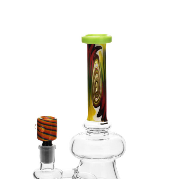 High Society | Pegasi Premium Wig Wag Hybrid Pipe (Green) - Image 6