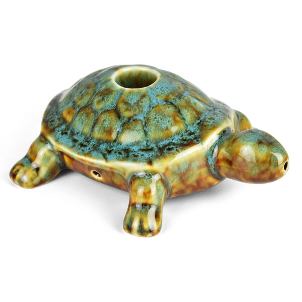 Art Of Smoke Turtle Ceramic Pipe w/ Carry Bag - Image 2