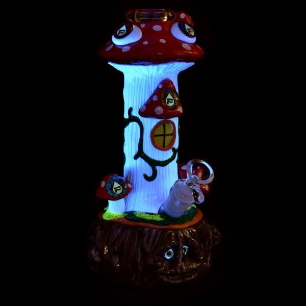 Pulsar Shroom House Beaker Water Pipe -10.25″/ 14mm F - Image 2