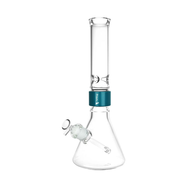 Prism Standard Beaker Single Stack Water Pipe | 14″ | 14mm F | Clear - Image 5