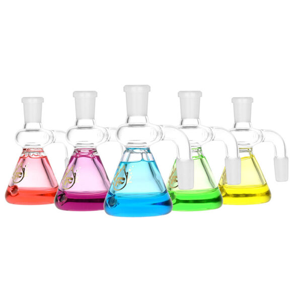 Pulsar Glycerin Beaker-Style Dry Ash Catcher | 3.5″ | 14mm | Colors Vary - Image 4