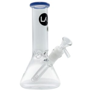 LA Pipes Beaker Bong – Multiple Colors – 8″