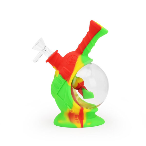 Ritual – 7.5” Silicone Astro Bubbler – Rasta