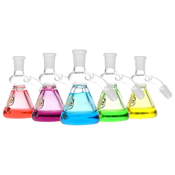 Pulsar Glycerin Beaker-Style Dry Ash Catcher | 3.5″ | 14mm | Colors Vary - Image 2