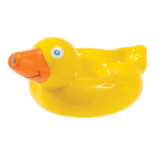 Wacky Bowlz Ducky Life Saver Ceramic Pipe – 3.75″