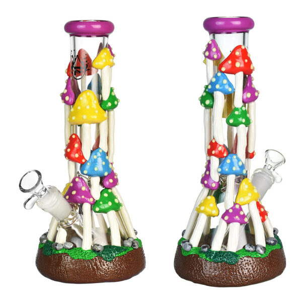 Pulsar Shroom Forest Beaker Water Pipe -10.25″/14mm F