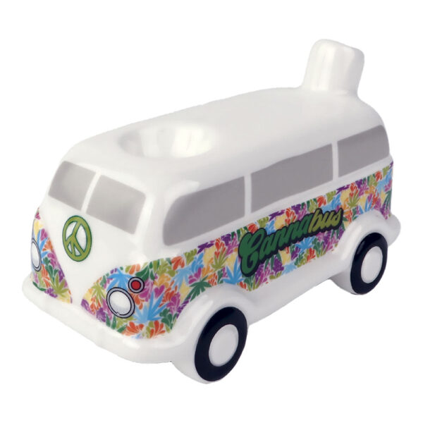 Wacky Bowlz Cannabus Ceramic Pipe – 4.5″ - Image 2