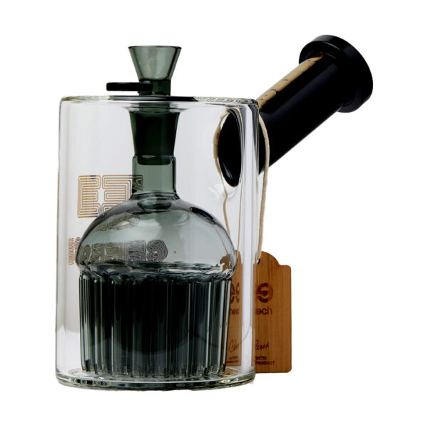 Cheech Glass 7.5″ Pack A Punch Water Pipe Gravity Pipe