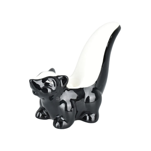 Wacky Bowlz Skunk Ceramic Hand Pipe | 4.5″