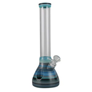 Kayd Mayd 3D Printed Beaker Waterpipe – 12″ / Colors Vary