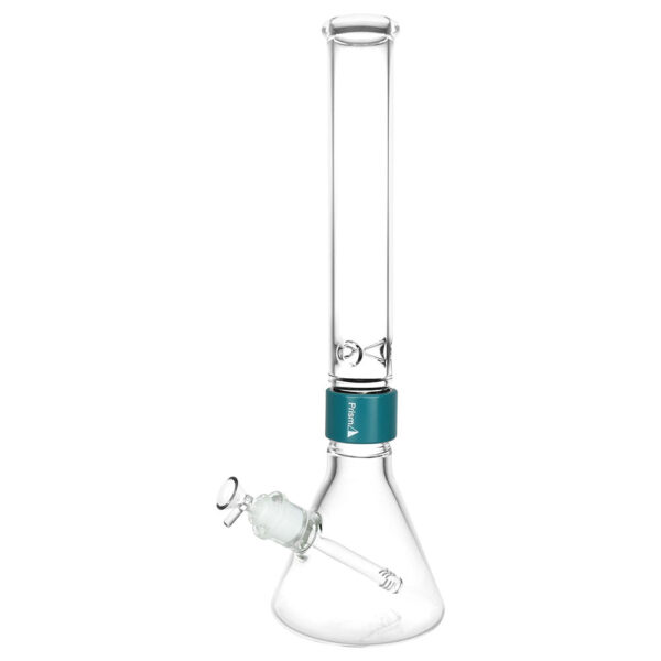 Prism Tall Beaker Single Stack Water Pipe | 18″ | 14mm F | Clear - Image 11