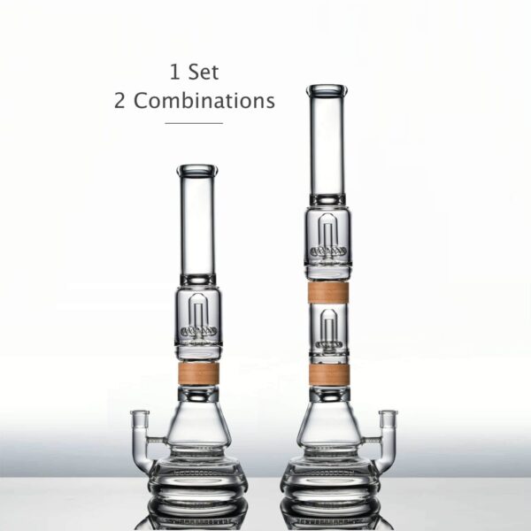 20″ Voyager + Mini Perc Bong - Image 2