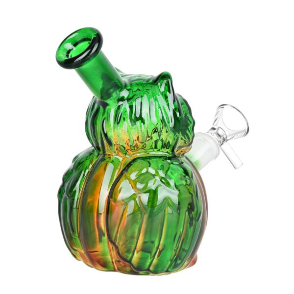 What A Hoot Glass Water Pipe – 5″ / 14mm F / Colors Vary - Image 4